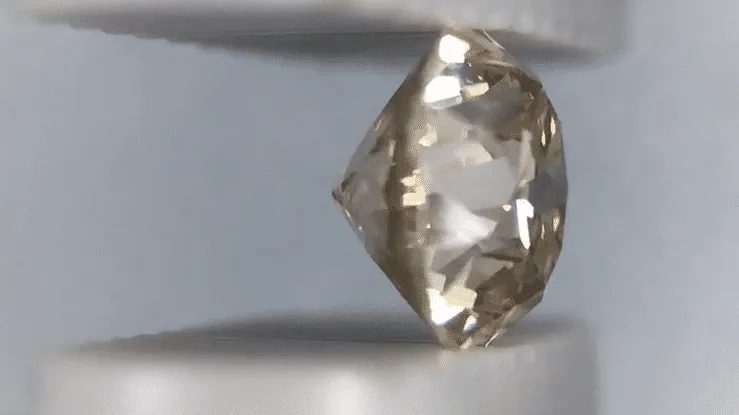 0.37 Carat Loose Old European Cut Diamond L Color SI3 Clarity
