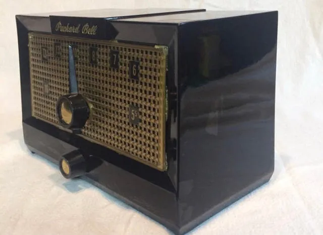 1955 Packard Bell 5R1 Tube Radio With Bluetooth input.