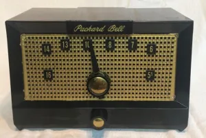 1955 Packard Bell 5R1 Tube Radio With Bluetooth input.