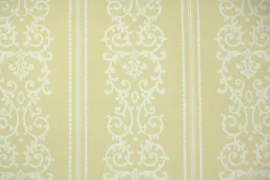 1960s Damask Vintage Wallpaper