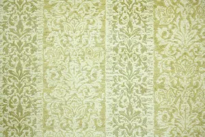 1970s Damask Stripe Vintage Wallpaper