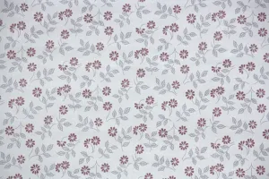 1970s Floral Vintage Wallpaper