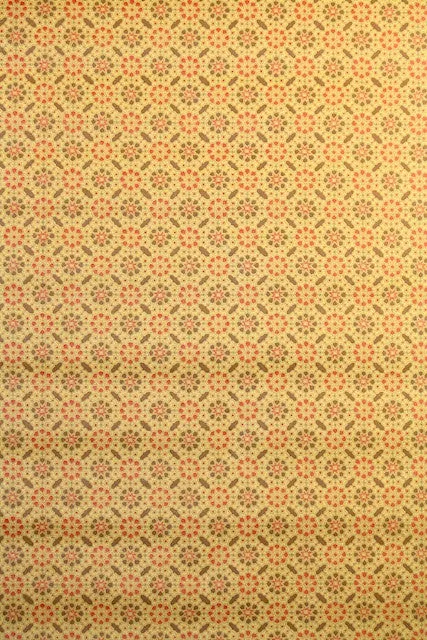 1970s Geometric Vinyl Vintage Wallpaper