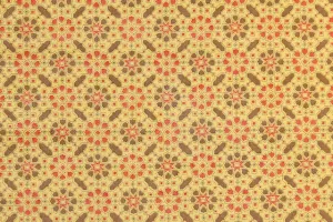 1970s Geometric Vinyl Vintage Wallpaper
