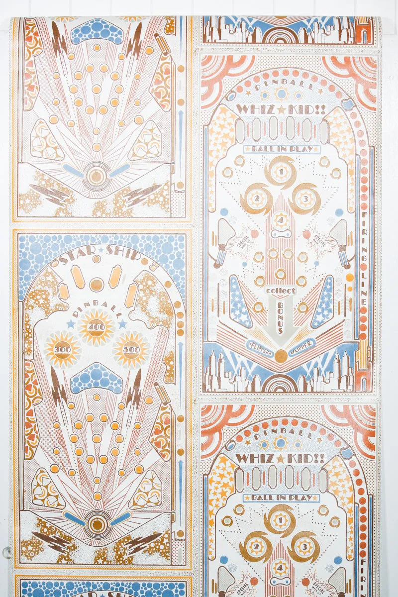 1970s Novelty Vintage Wallpaper