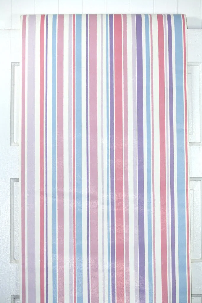 1970s Stripe Vintage Wallpaper