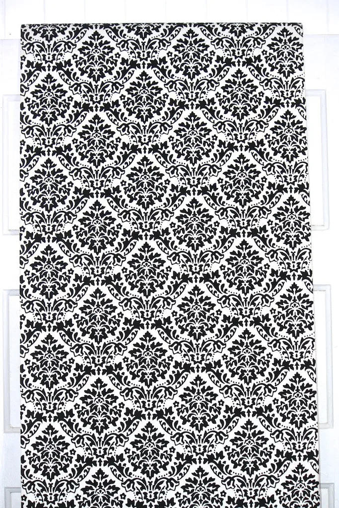 1970s Vintage Flock Wallpaper