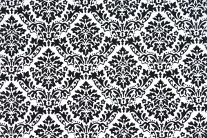 1970s Vintage Flock Wallpaper