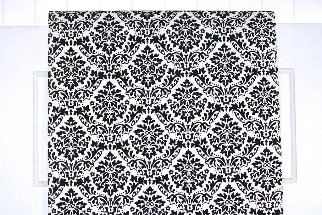1970s Vintage Flock Wallpaper