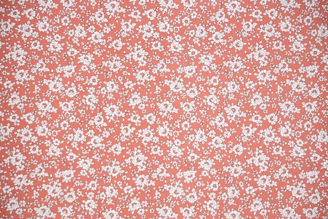 1980s Floral Vintage Wallpaper