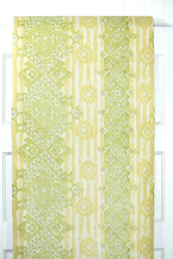 1980s Geometric Vintage Wallpaper