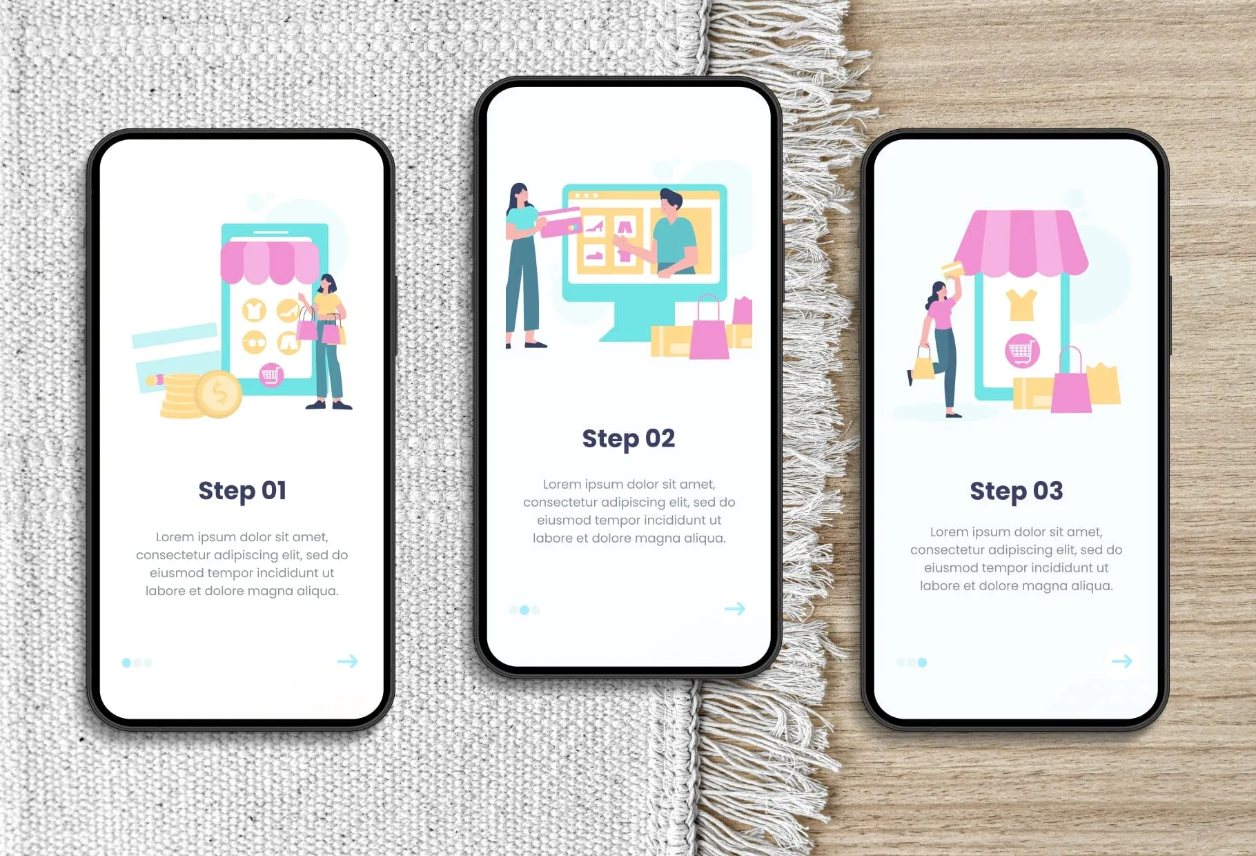 20 Unique E-Commerce Illustrations Fully Editable in Canva