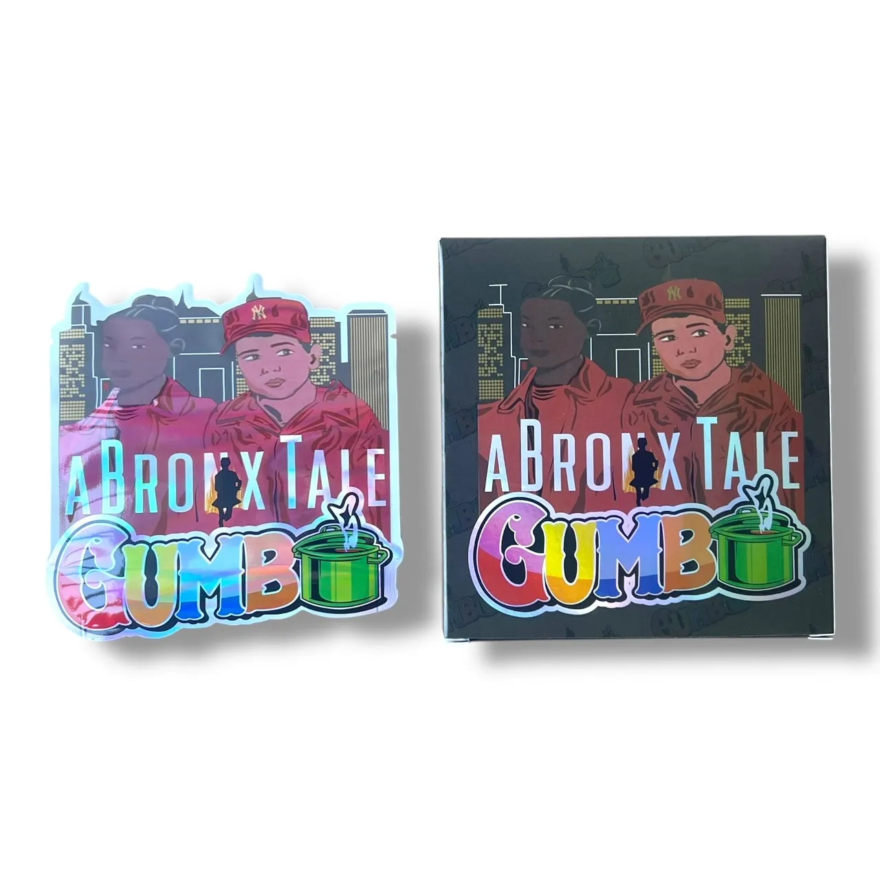 A Bronx Tale Gumbo Mylar Bag with Box 3.5 Grams