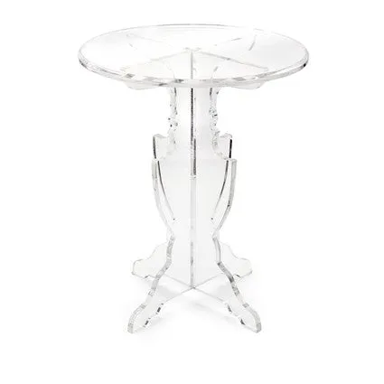 ACRYLIC ACCENT TABLE