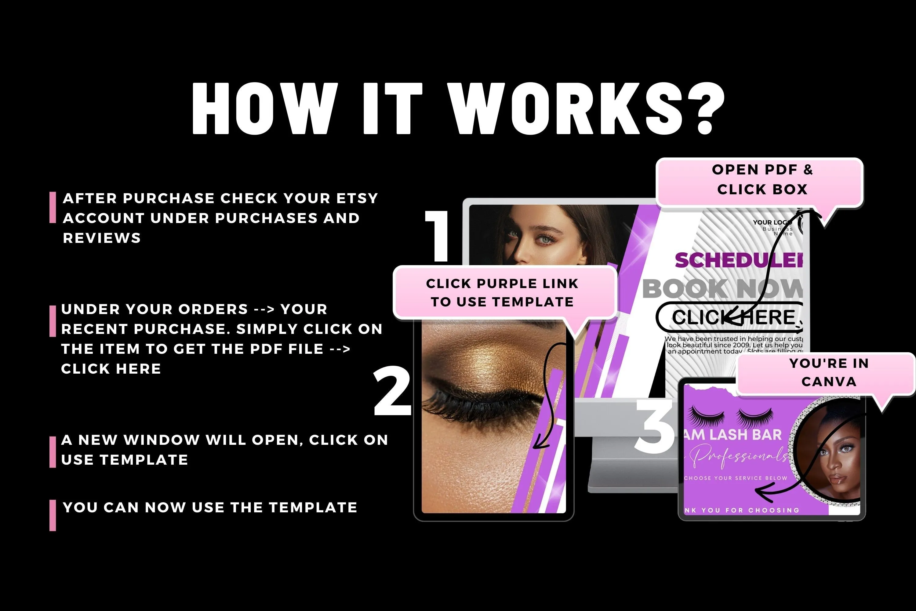 Acuity Scheduling Banner and Video Template, Flyer, Beauty Shop, Virtual Scheduling, Acuity Appointment, Website Design, Business Flyer