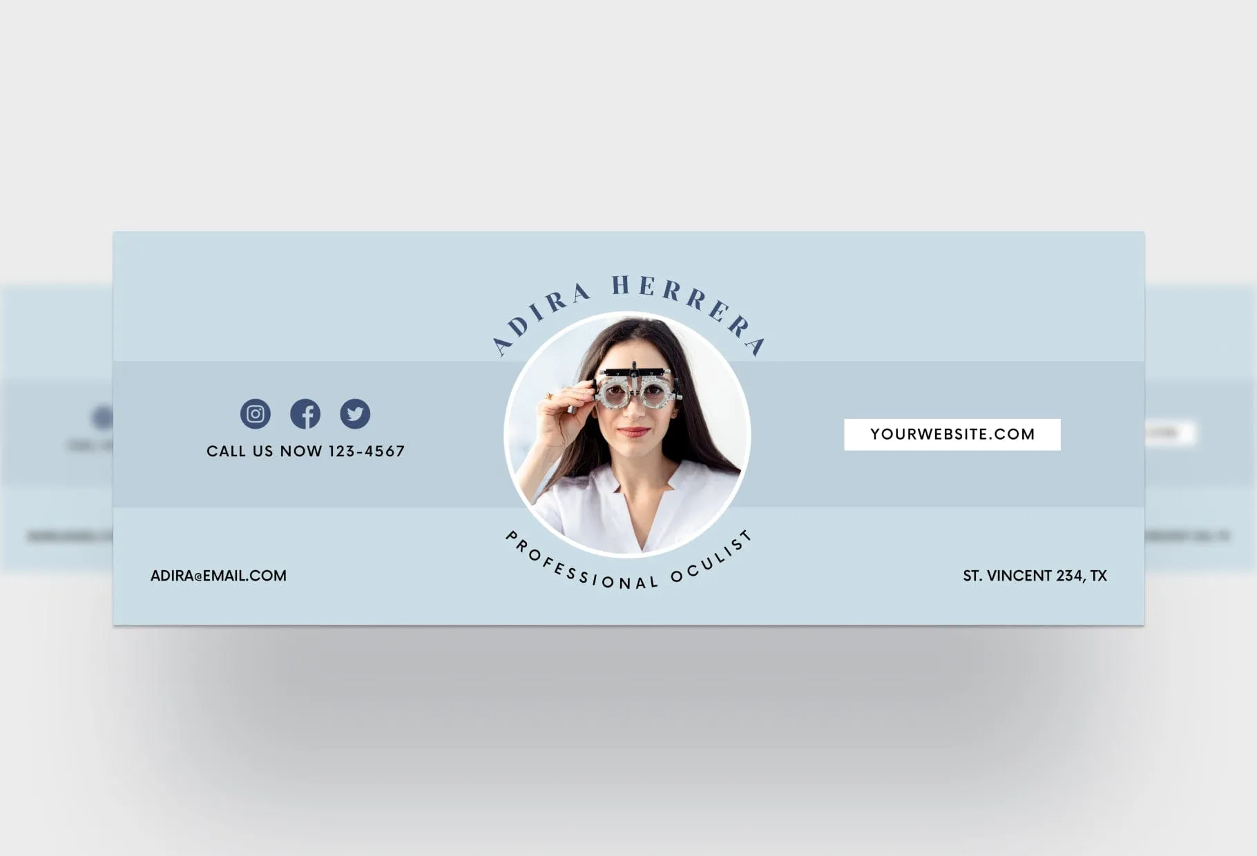 Adira Facebook Cover Canva Template