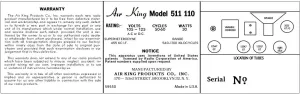 AIR-KING-511-110