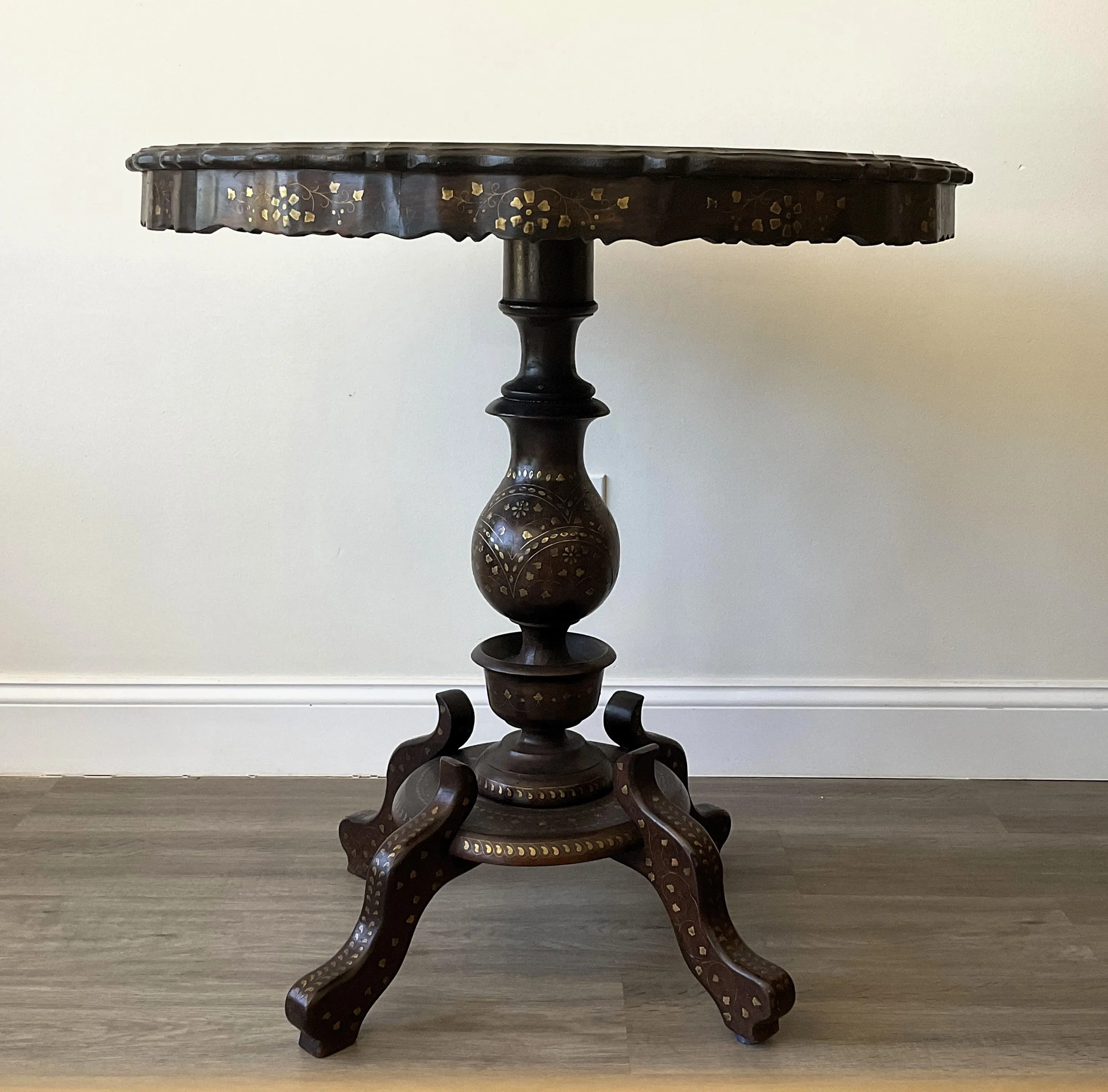 An Asian Vintage  Inlaid Center Table
