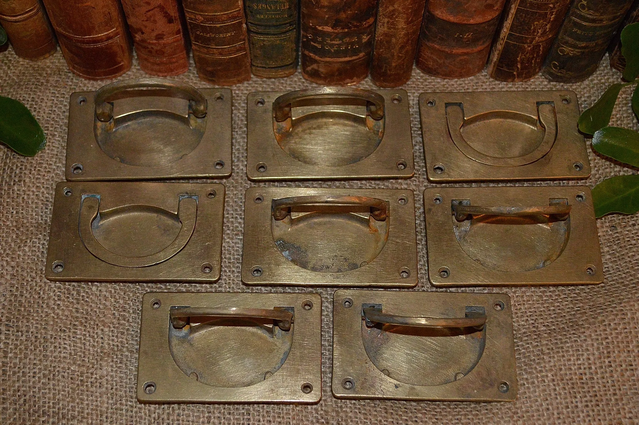 Antique French Campaign Military Chest Drawer Pull Handle Hardware 2 Available Sold Individually