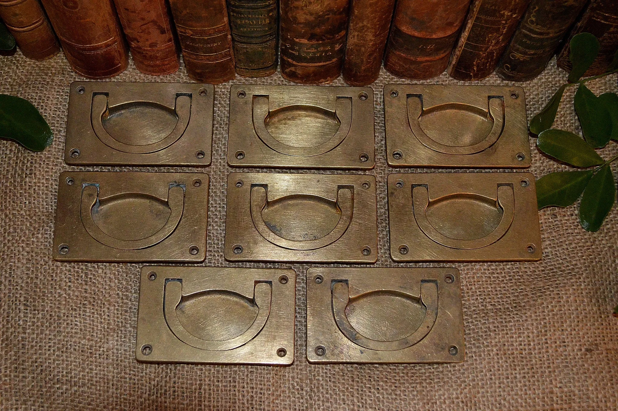 Antique French Campaign Military Chest Drawer Pull Handle Hardware 2 Available Sold Individually