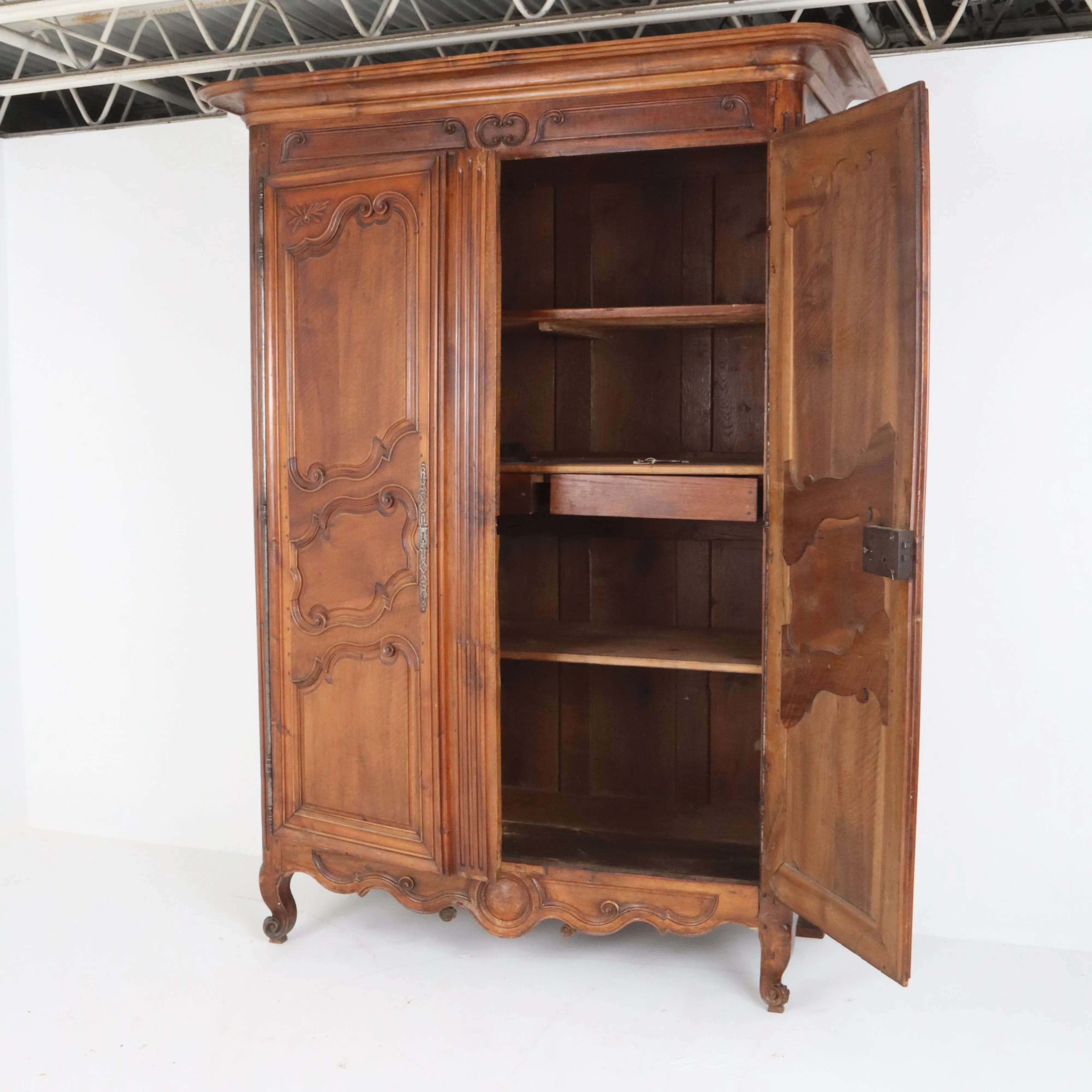 Antique French Provincial Armoire c1860