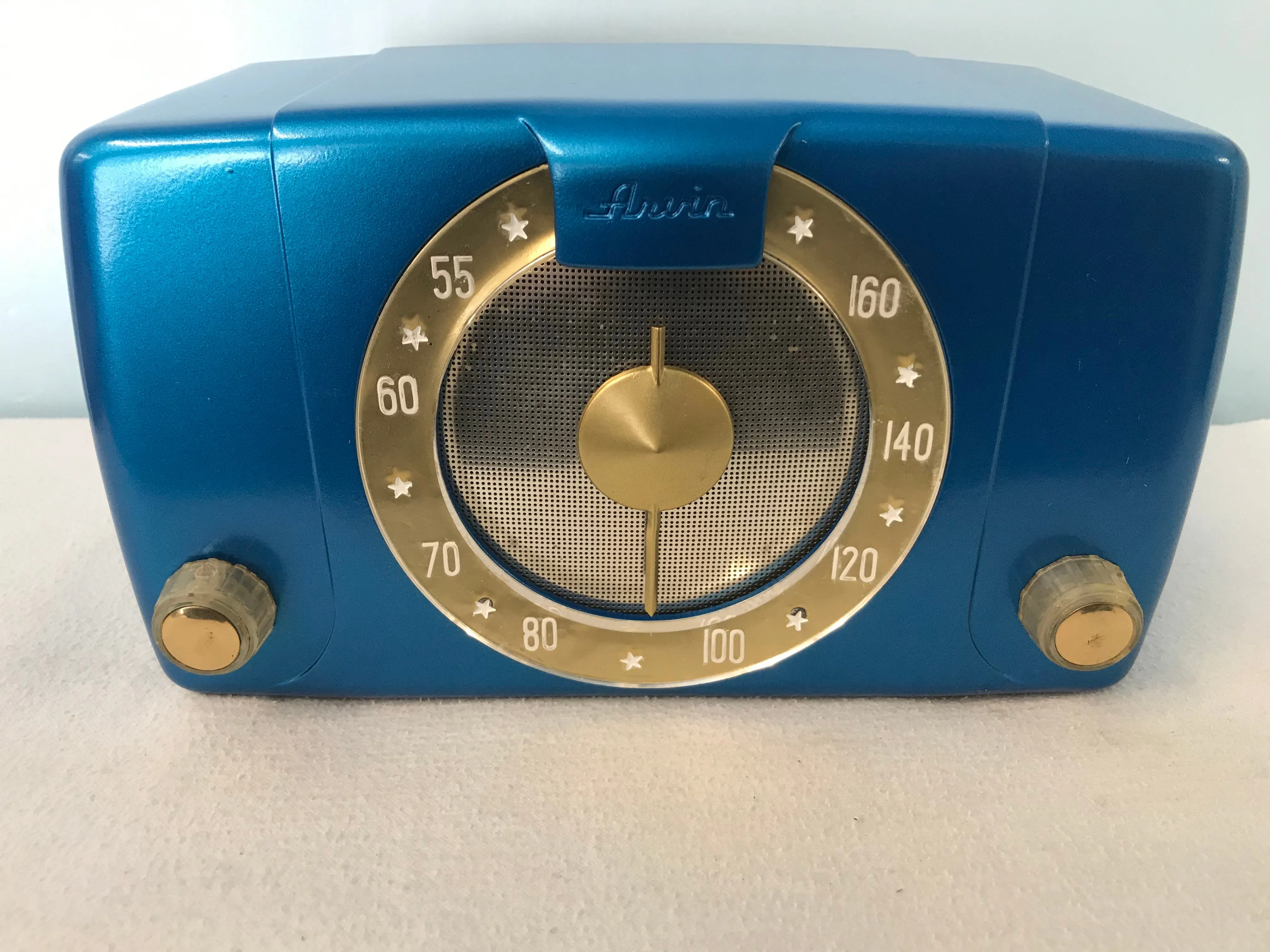 Arvin 451T Tube Radio With Bluetooth input.