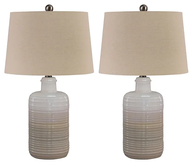 Ashley Express - Marnina Ceramic Table Lamp (2/CN)