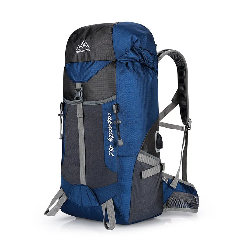 Backpack Outing Travel Outdoor Mountaineering Bag USB Charging