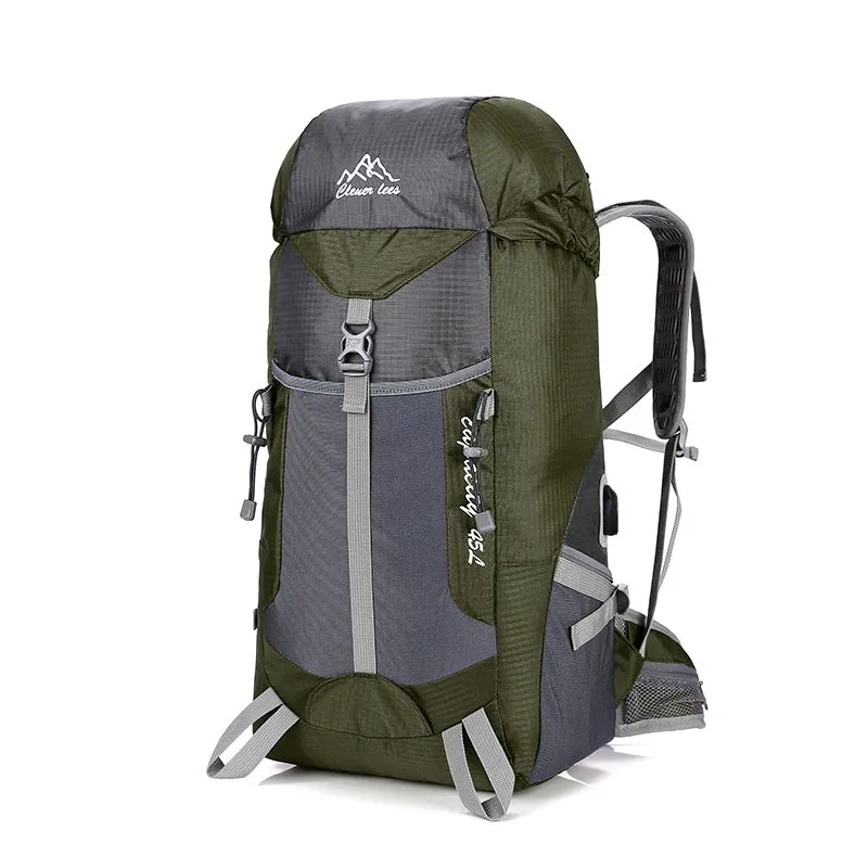 Backpack Outing Travel Outdoor Mountaineering Bag USB Charging