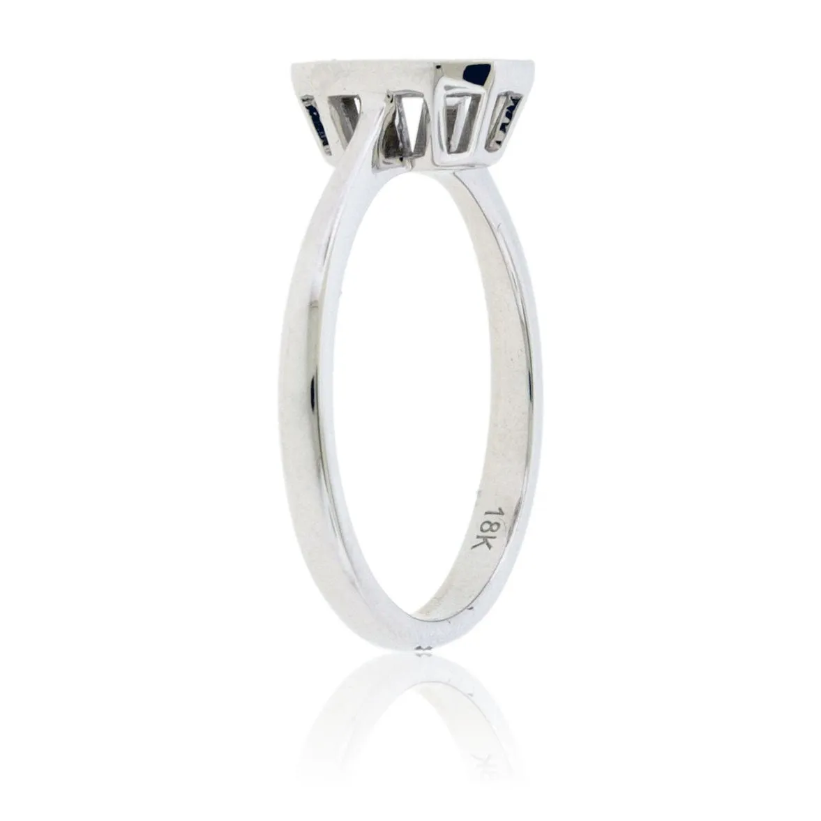 Baguette & Fancy Diamond Cluster Style Ring