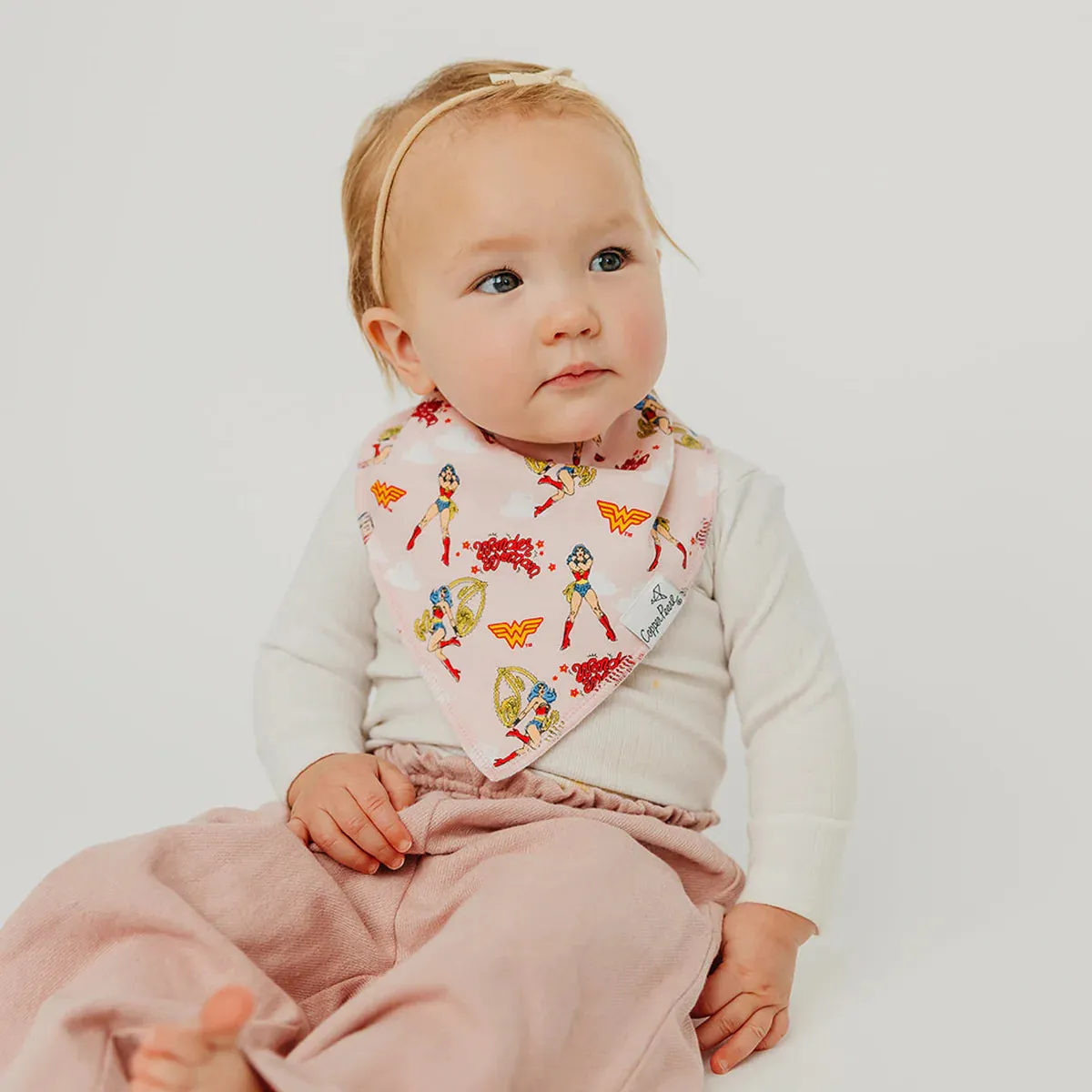 Bandana Bib Set of 2- Wonder Woman