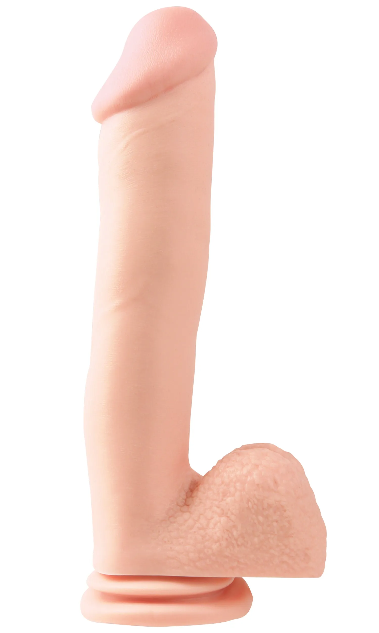 Basix Rubber Works 12 Inch Suction Cup Dong