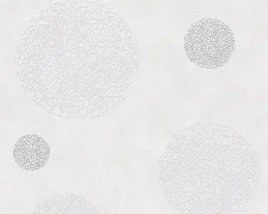Beige Metallic Black & White 3 960402 Wallpaper