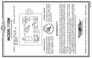 BENDIX-110W