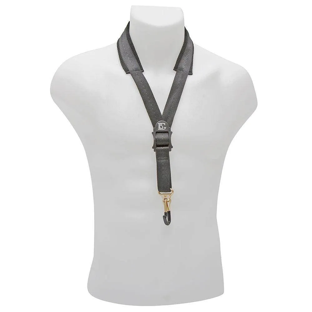 BG Tenor and Baritone Comfort Strap Coated Metal Snap Hook