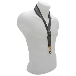 BG Tenor and Baritone Comfort Strap Coated Metal Snap Hook