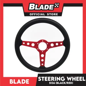 Blade Steering Wheel 5136 (Black/Red)