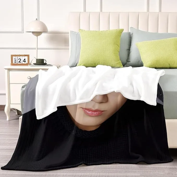 Blanket 50"X60" Soft and Comfortable Warm Fleece Throw Full Picture of Idol Group Blankets Yoga Blankets Beach Blanket Picnic Blankets for Dorm Room Decor Sofa Bed Camping Travel All Season