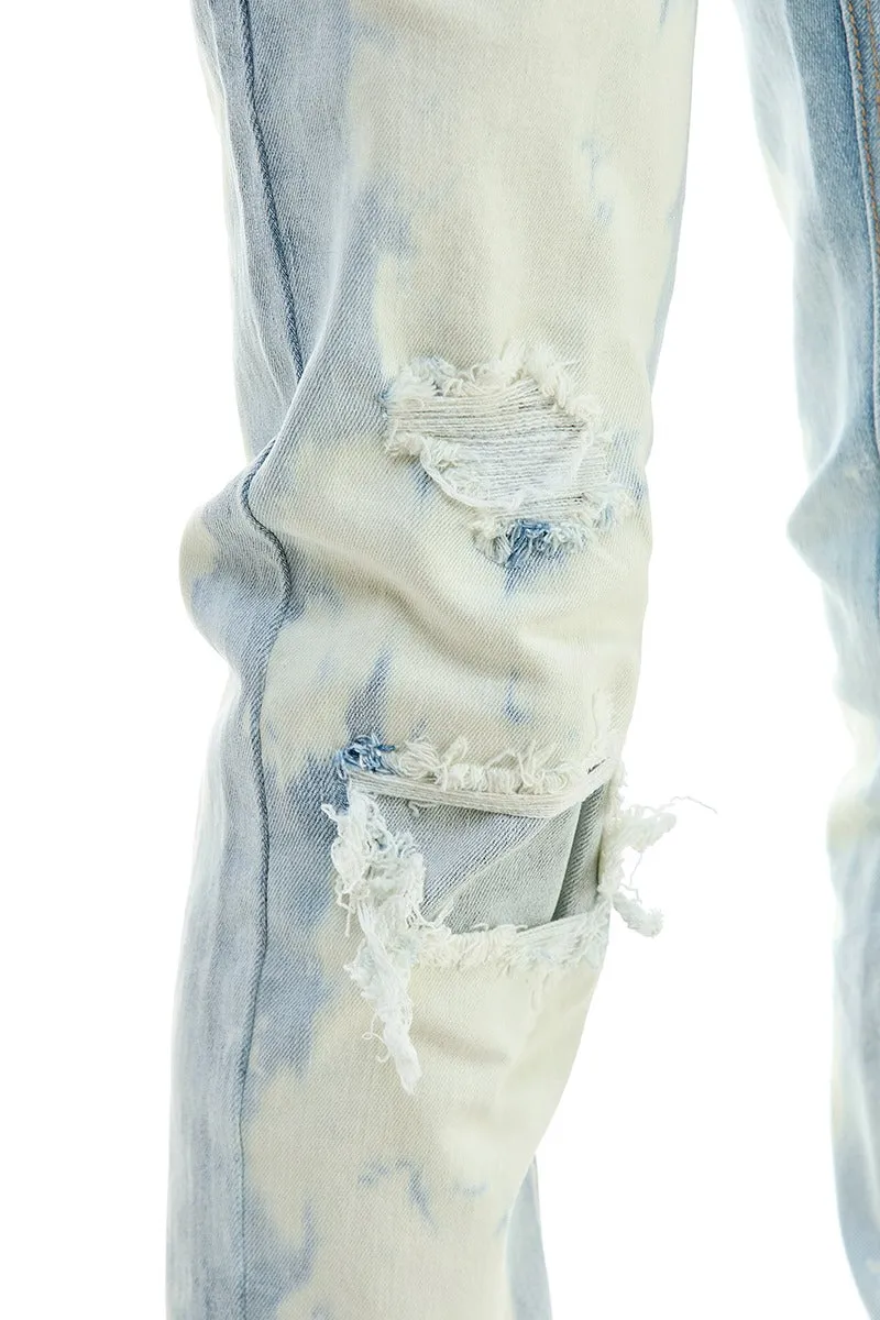 Bleached Skinny Jeans - Skinny Fit