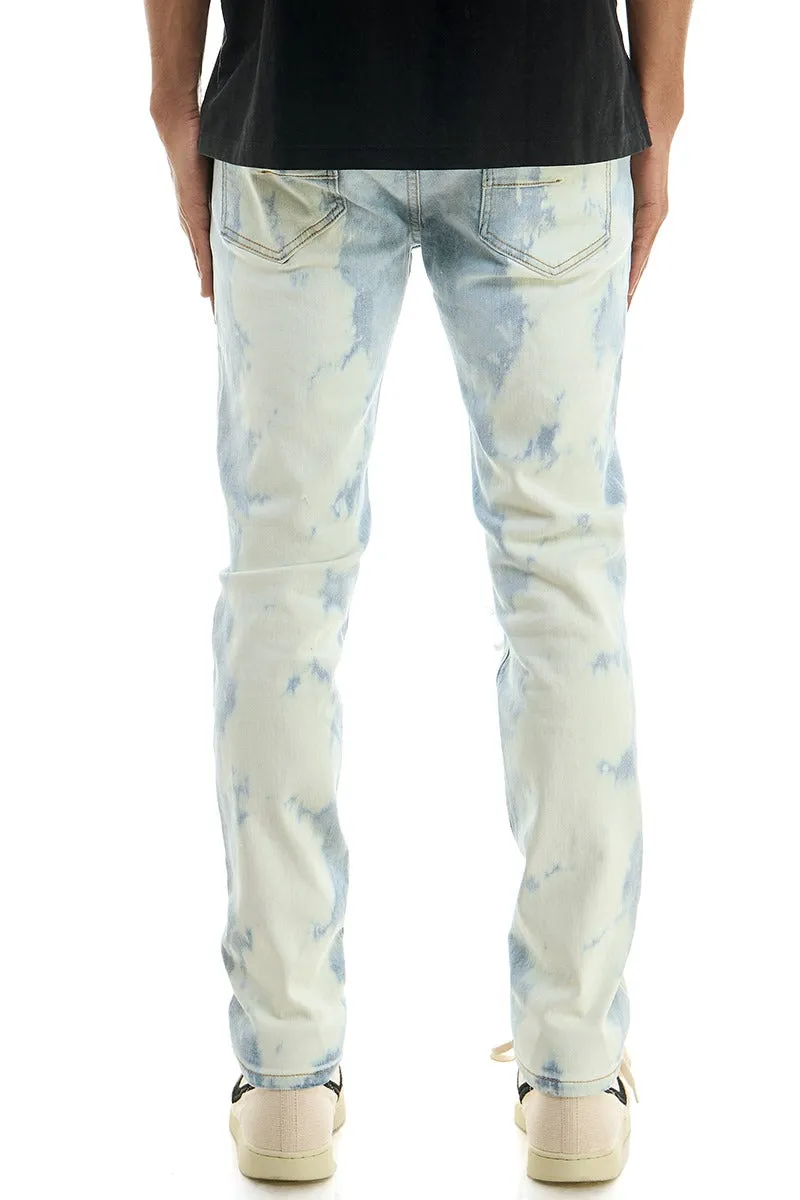 Bleached Skinny Jeans - Skinny Fit
