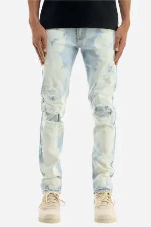 Bleached Skinny Jeans - Skinny Fit