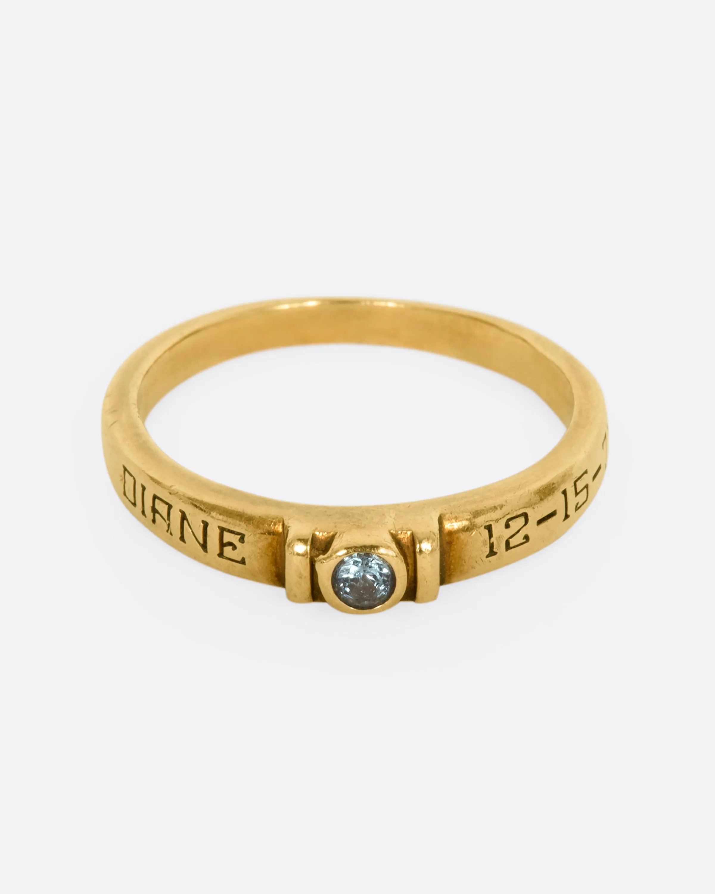 Blue Topaz Diane Ring
