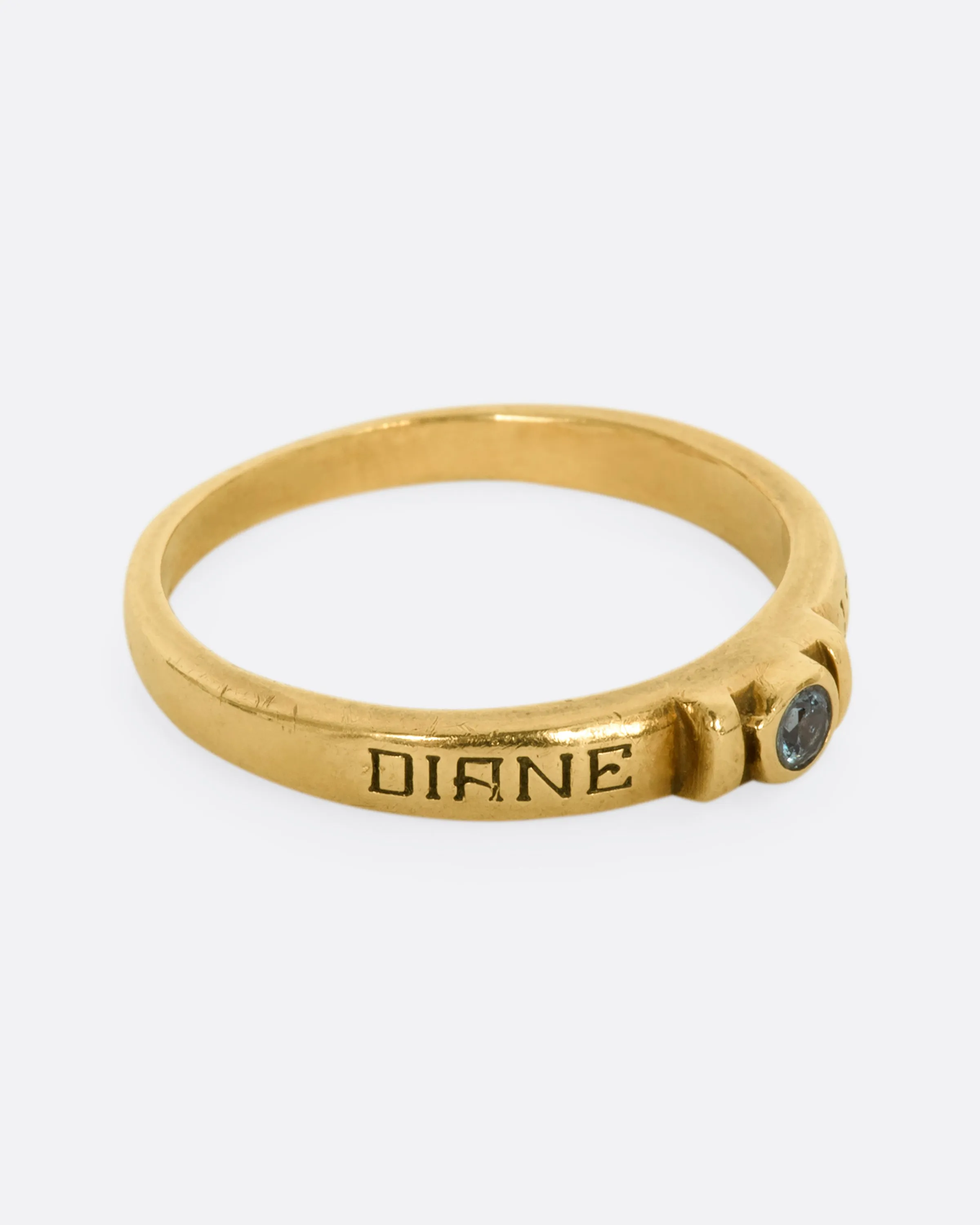 Blue Topaz Diane Ring