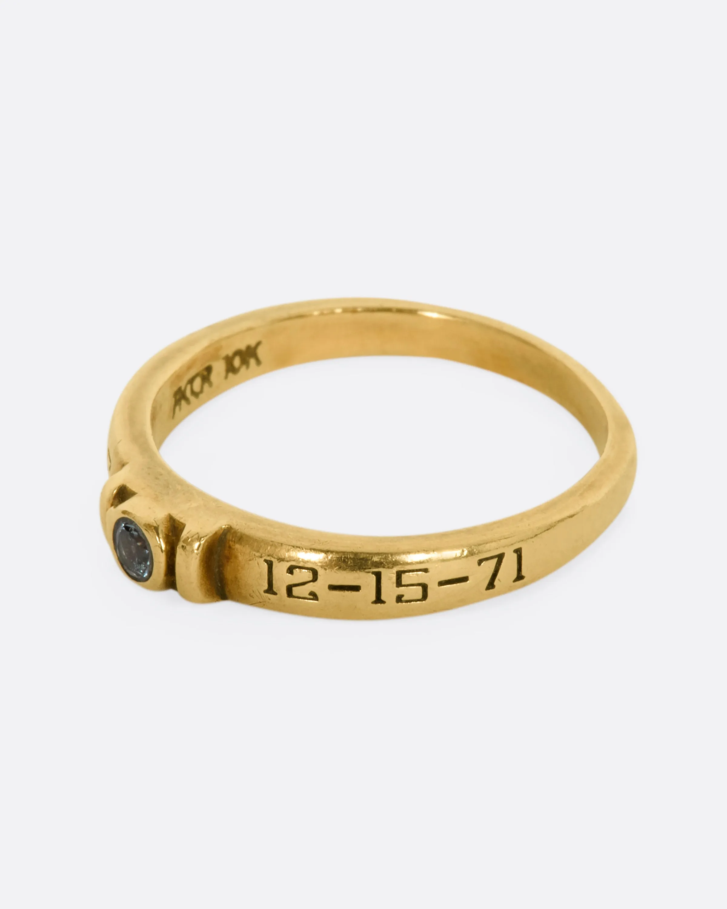 Blue Topaz Diane Ring