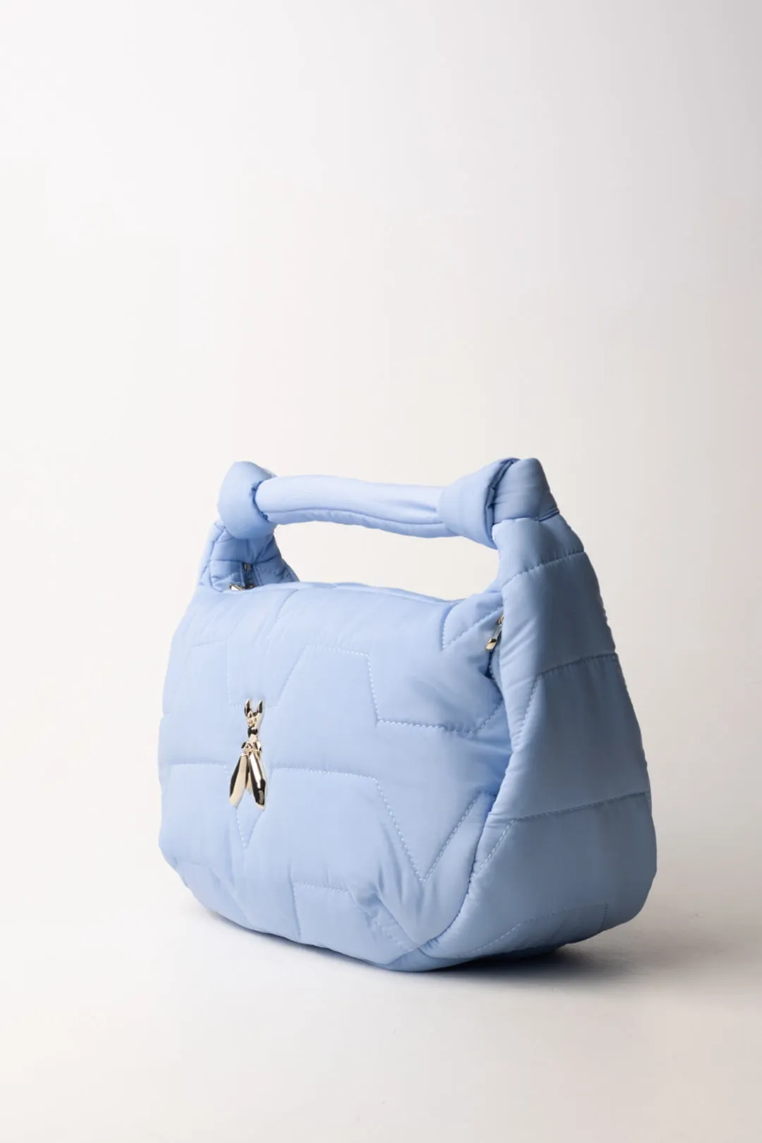 Borsa a Spalla con Zip In Nylon