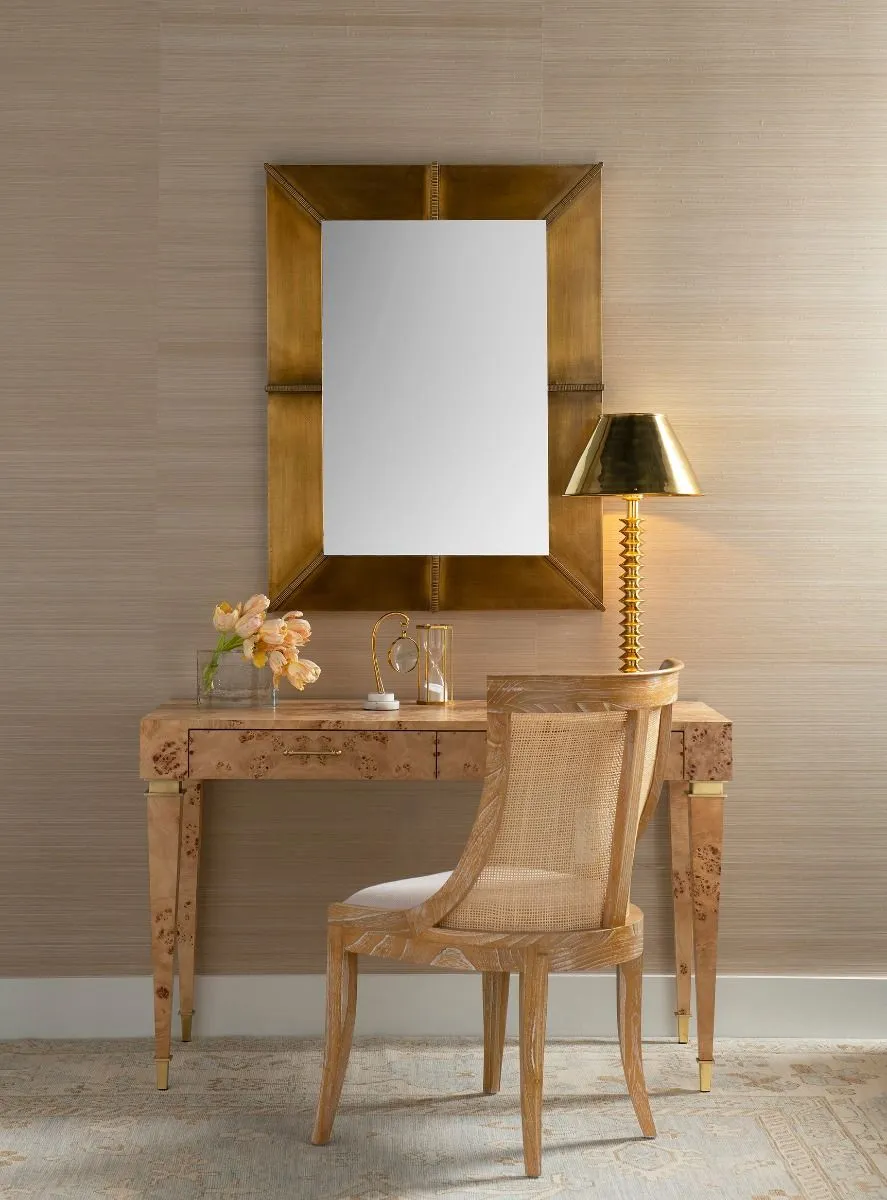 Brea Mirror / Antique Brass