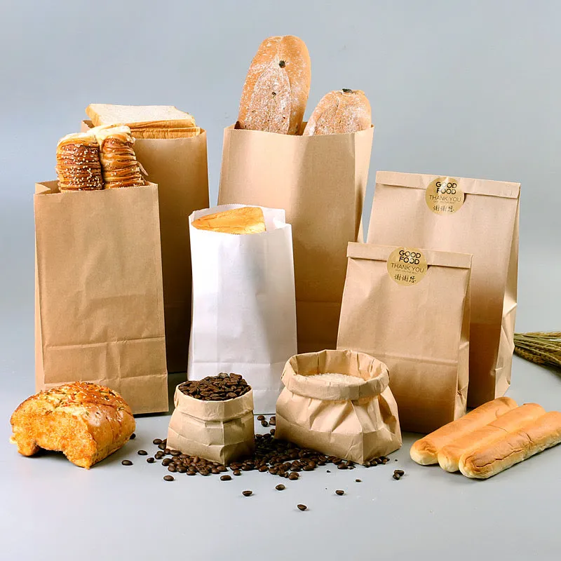 Brown Bag | Disposable Kraft Paper Bag | Customizable
