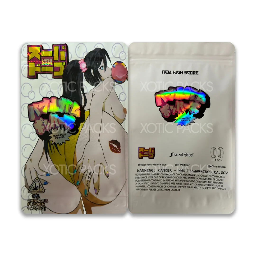 Bubblegum Popperz Mylar Bag 1 Ounce