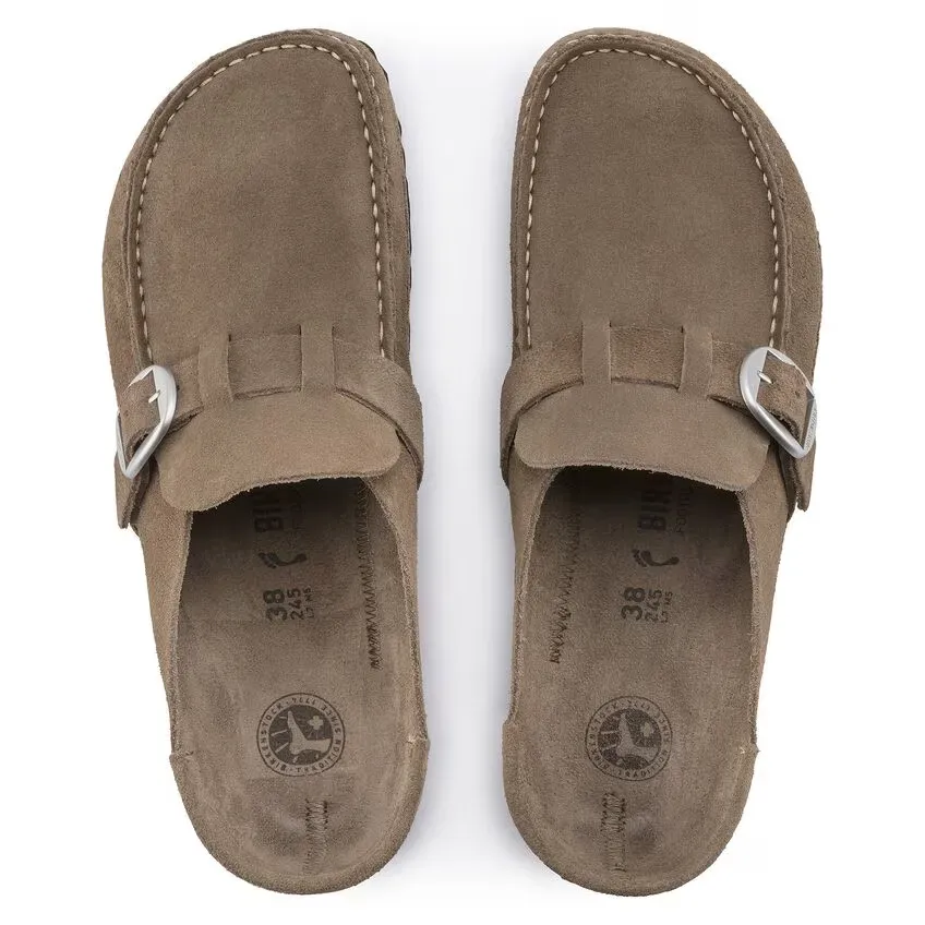 Buckley - Suede Gray Taupe Narrow Width - Women's