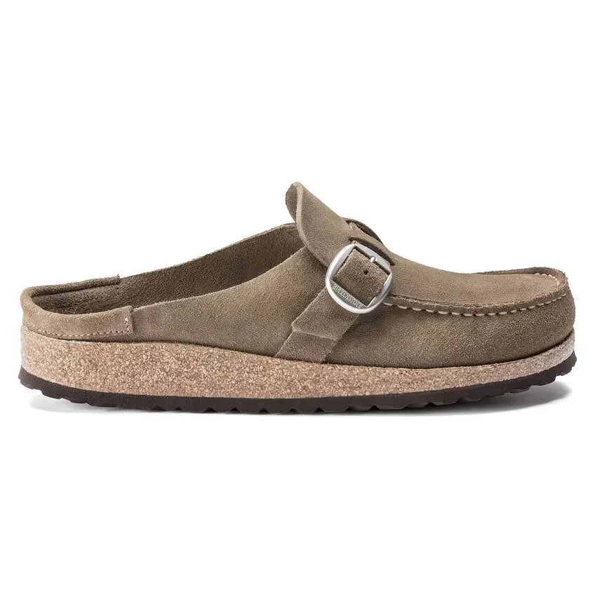 Buckley - Suede Gray Taupe Narrow Width - Women's